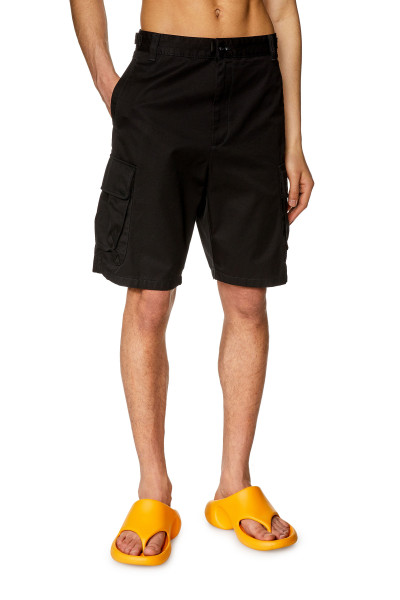 RÖVIDNADRÁG DIESEL P-ARGYM-SHORT SHORTS - Kép 2