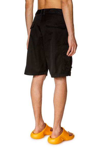 RÖVIDNADRÁG DIESEL P-ARGYM-SHORT SHORTS - Kép 3