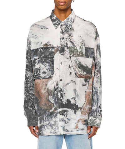 KOŠEĽA DIESEL S-DEWNY-CMF SHIRT - Fotografia č. 3