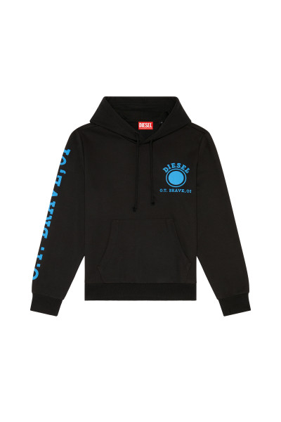MIKINA DIESEL S-GINN-HOOD-K21 SWEAT-SHIRT - Fotografie č. 4