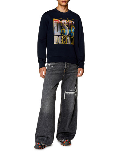 MIKINA DIESEL S-GINN-L3 SWEAT-SHIRT - Fotografia č. 2