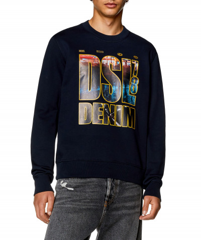 MIKINA DIESEL S-GINN-L3 SWEAT-SHIRT - Fotografia č. 1