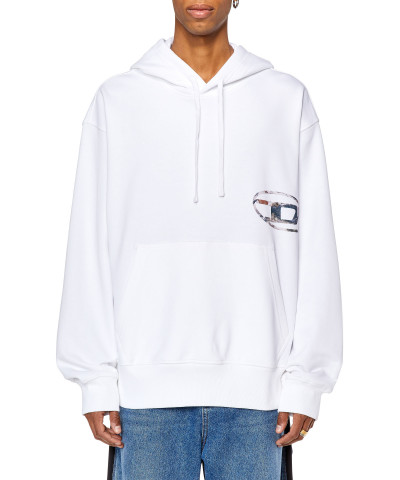 MIKINA DIESEL S-MACS-HOOD-L4 SWEAT-SHIRT - Fotografia č. 1