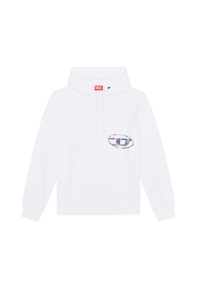 MIKINA DIESEL S-MACS-HOOD-L4 SWEAT-SHIRT - Fotografia č. 4