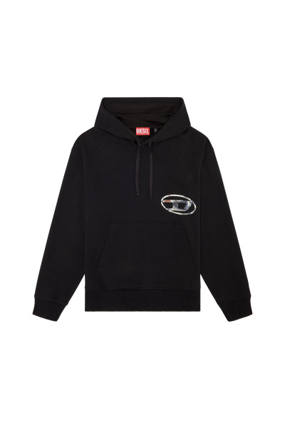 MIKINA DIESEL S-MACS-HOOD-L4 SWEAT-SHIRT - Fotografia č. 4