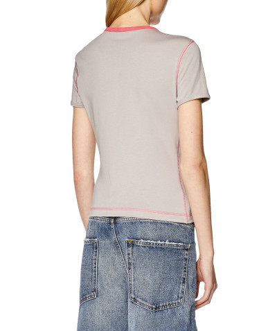 TRIČKO DIESEL T-UNCUTIE-LONG-L3 T-SHIRT - Fotografia č. 3