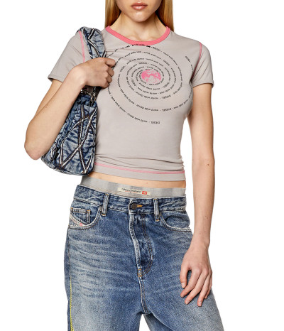 TRIČKO DIESEL T-UNCUTIE-LONG-L3 T-SHIRT - Fotografia č. 1