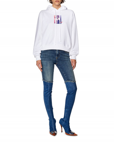 MIKINA DIESEL F-REGGY-HOOD-L6 SWEAT-SHIRT - Fotografia č. 2