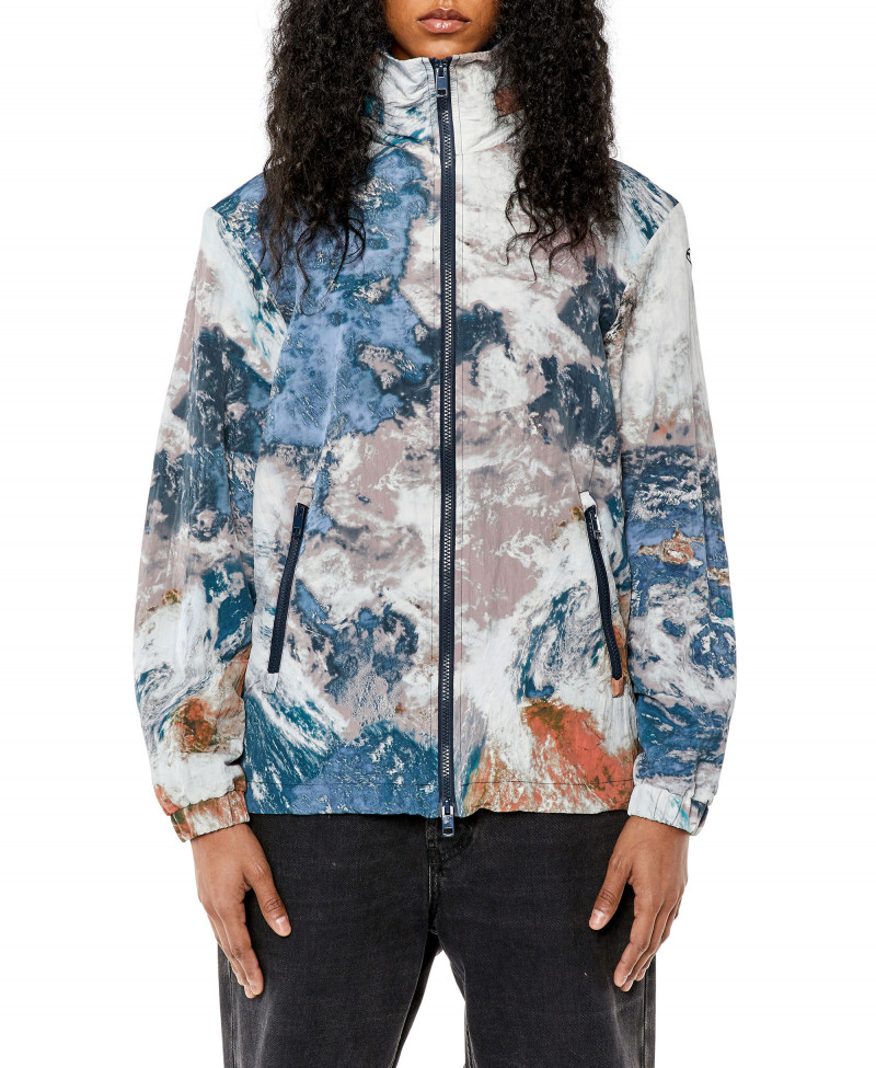 BUNDA DIESEL G-WARREL-CMF JACKET BLUE | VERMONT CZ 