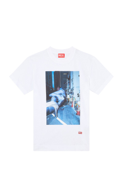 PÓLÓ DIESEL T-BONTY-L2 T-SHIRT - Kép 4