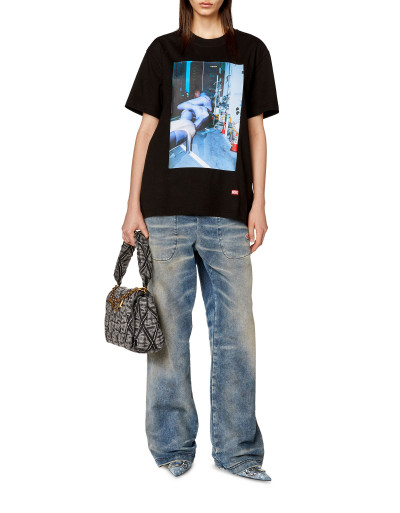 TRIČKO DIESEL T-BONTY-L2 T-SHIRT - Fotografie č. 2