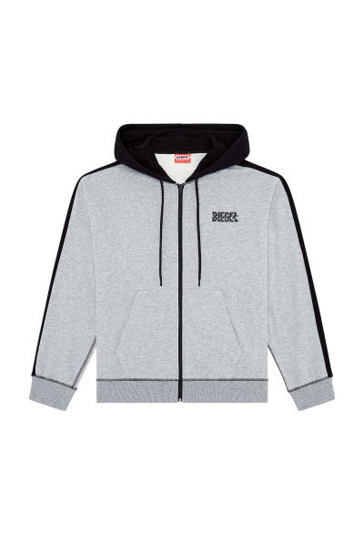 MIKINA DIESEL AMST-ABRAM-HT32 SWEAT-SHIRT - Fotografia č. 4