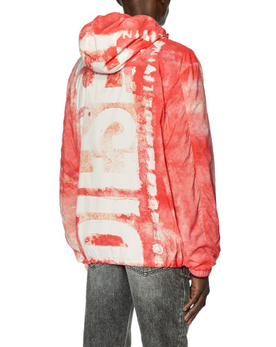 DZSEKI DIESEL J-WARRETT-LOGO-LOGO JACKET - Kép 3