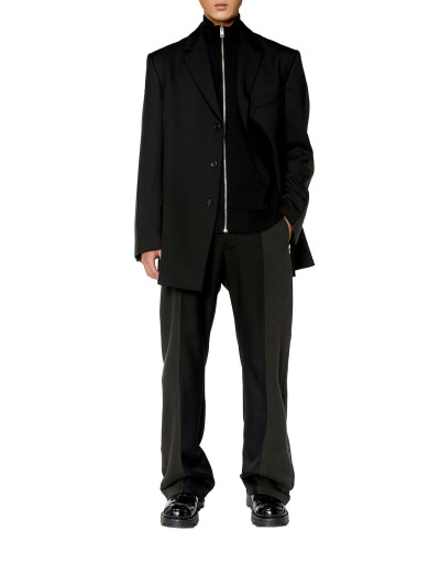 MIKINA DIESEL S-GINNI-ZIP-OD SWEAT-SHIRT - Fotografie č. 2