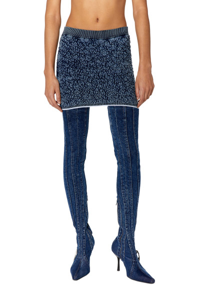 SZOKNYA DIESEL M-DIA SKIRT - Kép 2