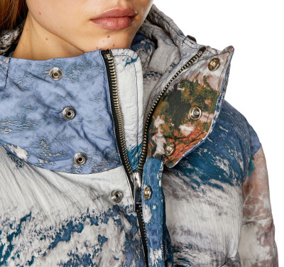 BUNDA DIESEL W-TAKRY-CMF JACKET - Fotografie č. 3