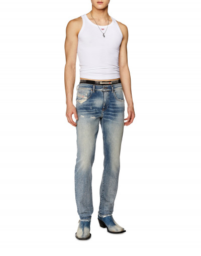 DŽÍNY DIESEL 2019 D-STRUKT TROUSERS - Fotografie č. 1