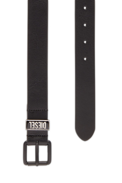 OPASOK DIESEL DIESEL LOGO B-GLOSSY LOOP BELT - Fotografia č. 2