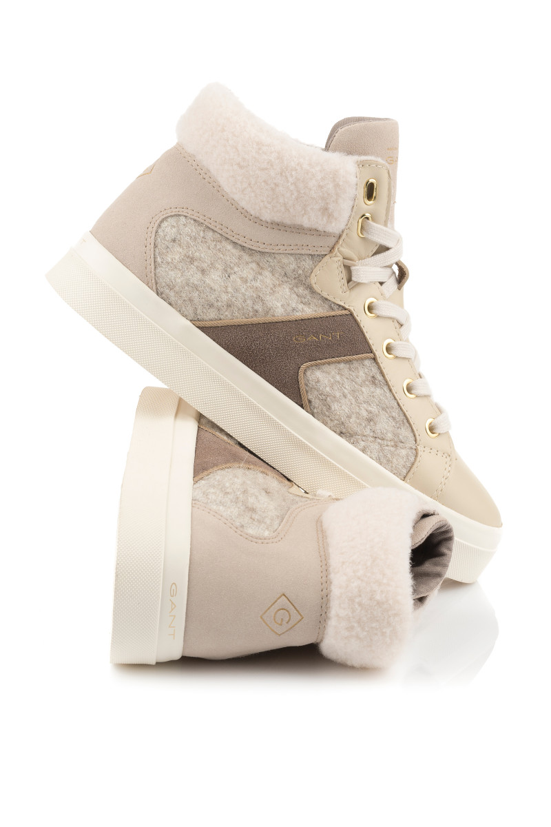 GANT Avona, Scarpe da Ginnastica Donna, Bianco e Marrone, 38