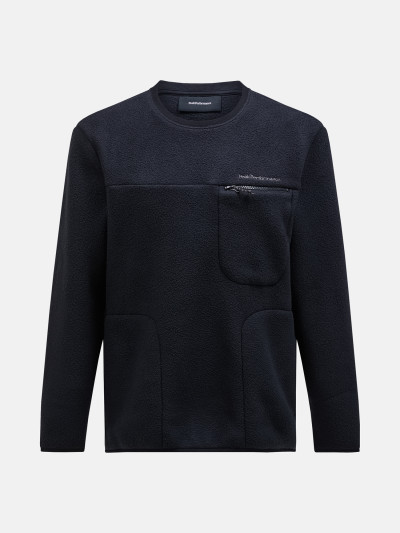 MIKINA PEAK PERFORMANCE M FLEECE CREW - Fotografia č. 1