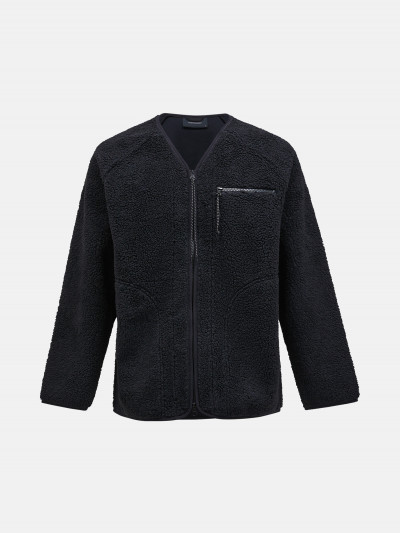 MIKINA PEAK PERFORMANCE M HEAVY PILE RELAXED CARDIGAN - Fotografie č. 1