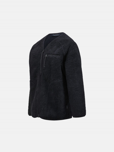 MIKINA PEAK PERFORMANCE M HEAVY PILE RELAXED CARDIGAN - Fotografie č. 2