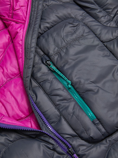 BUNDA PEAK PERFORMANCE M HELIUM UTILITY DOWN HOOD JACKET - Fotografia č. 4