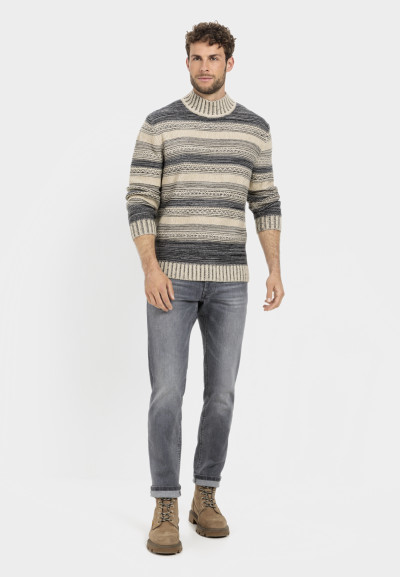 SVETER CAMEL ACTIVE KNITTED ROLLNECK - Fotografia č. 2