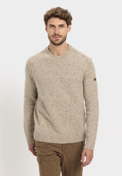 SVETR CAMEL ACTIVE PULLOVER CREWNECK - Fotografie č. 1