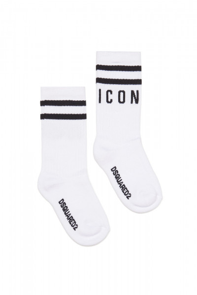 PONOŽKY DSQUARED  D2Z34U-ICON CALZINO - Fotografie č. 1