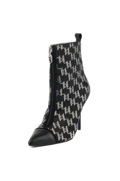 BOKACIPŐ KARL LAGERFELD ANKLE BOOT MONOGRAM - Kép 6