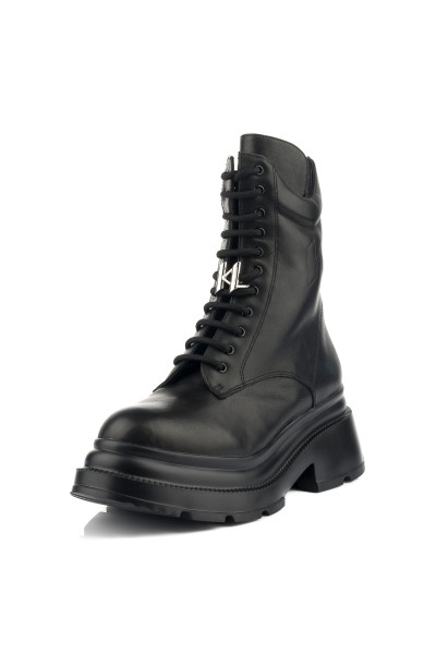 ČLENKOVÁ OBUV KARL LAGERFELD MONO MIDI LACE BOOT - Fotografia č. 6