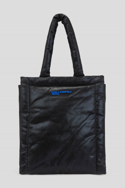 KABELKA KARL LAGERFELD JEANS MODERN BLUR COATED DENIM TOTE - Fotografie č. 1