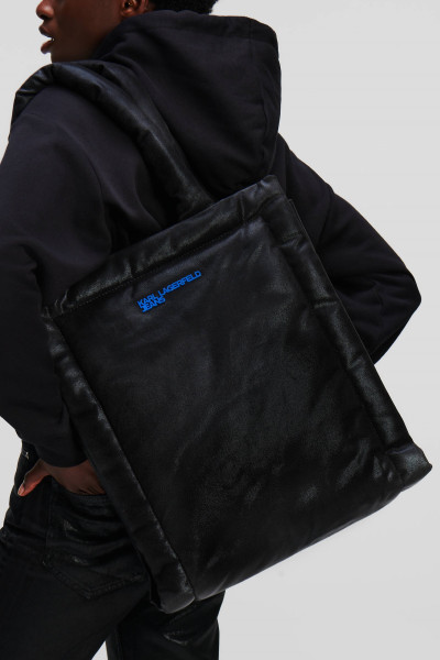 KABELKA KARL LAGERFELD JEANS MODERN BLUR COATED DENIM TOTE - Fotografie č. 2