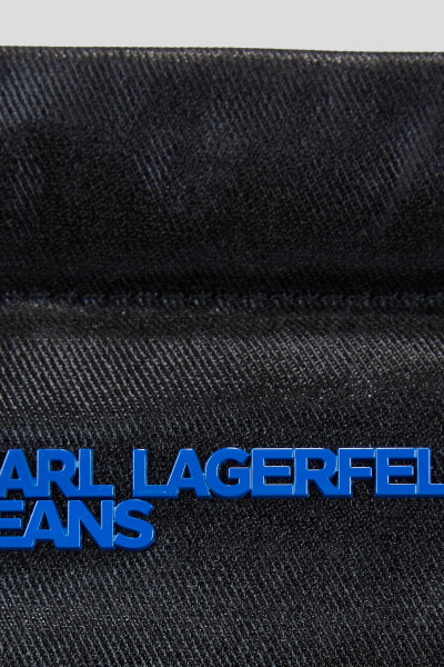 KABELKA KARL LAGERFELD JEANS MODERN BLUR COATED DENIM TOTE - Fotografie č. 3
