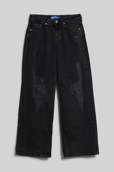 DŽÍNSY KARL LAGERFELD JEANS KLJ LR LOOSE DENIM - Fotografia č. 1