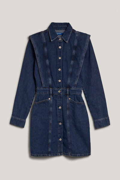 ŠATY KARL LAGERFELD JEANS KLJ UTILITY DENIM DRESS - Fotografia č. 1