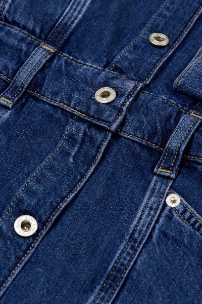 ŠATY KARL LAGERFELD JEANS KLJ UTILITY DENIM DRESS - Fotografia č. 3