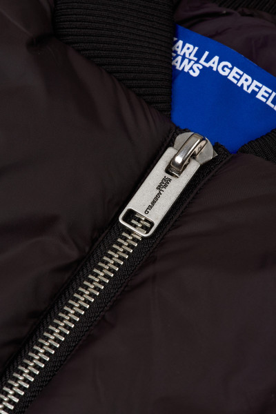 BUNDA KARL LAGERFELD JEANS KLJ HIGH RIB BOMBER - Fotografie č. 3