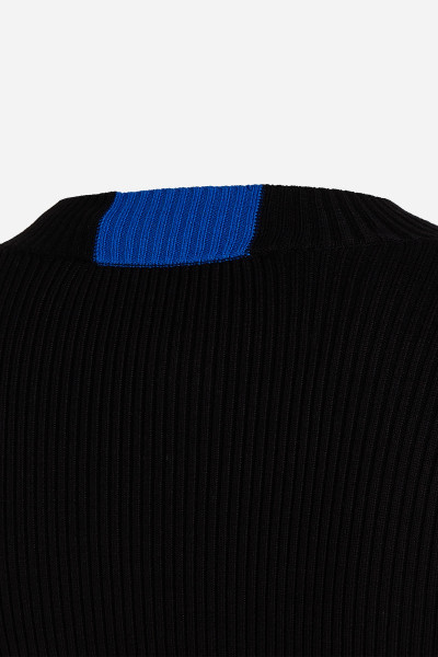 SVETER KARL LAGERFELD JEANS KLJ LSLV FITTED SWEATER - Fotografia č. 6