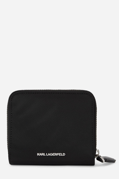 PEŇAŽENKA KARL LAGERFELD K/IKONIK 2.0 NYLON SM ZIP WLT - Fotografia č. 2