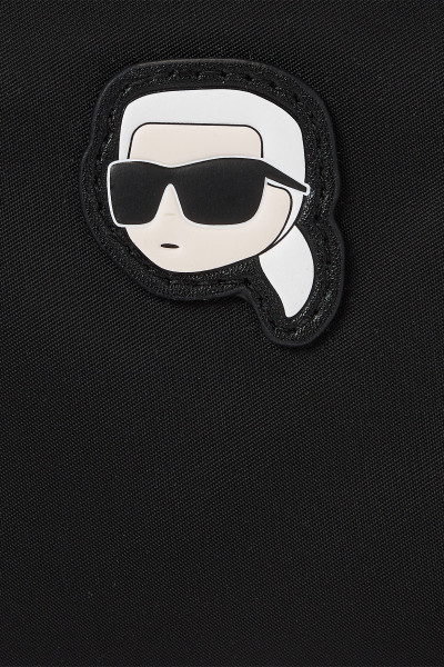 PEŇAŽENKA KARL LAGERFELD K/IKONIK 2.0 NYLON SM ZIP WLT - Fotografia č. 4