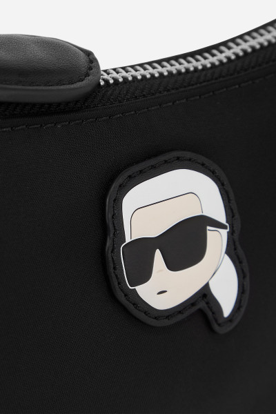 KABELKA KARL LAGERFELD K/IKONIK 2.0 NYLON SM ZIP SB - Fotografia č. 5