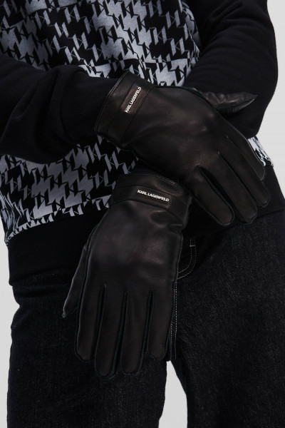 RUKAVICE KARL LAGERFELD K/ESSENTIAL FF GLOVES - Fotografia č. 3