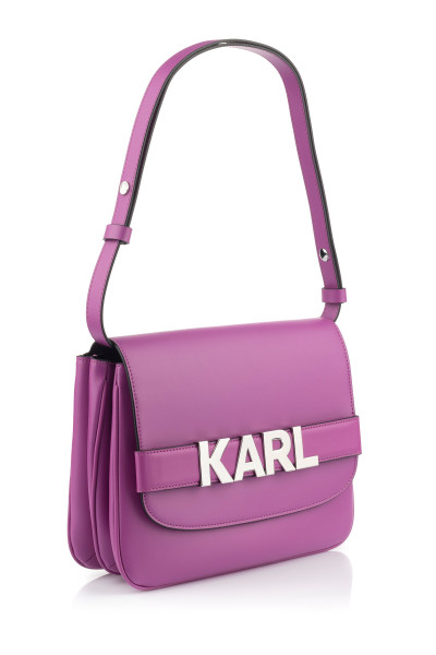 KABELKA KARL LAGERFELD K/LETTERS FLAP SHOULDERBAG - Fotografie č. 1