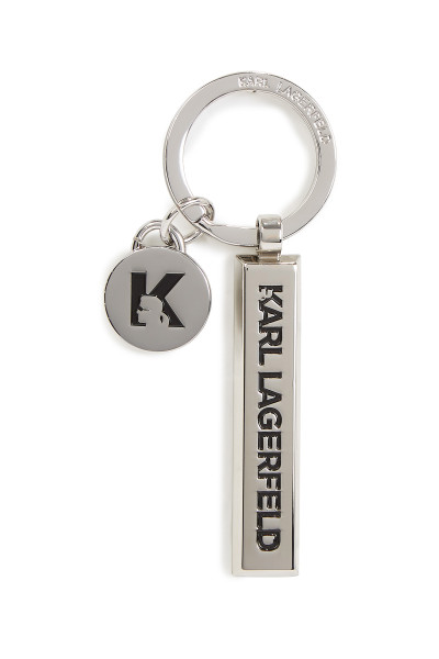 KĽÚČENKA KARL LAGERFELD K/ESSENTIAL LOGO KEYCHAIN - Fotografia č. 1