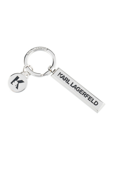 KĽÚČENKA KARL LAGERFELD K/ESSENTIAL LOGO KEYCHAIN - Fotografia č. 2