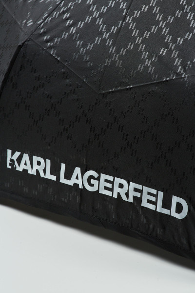 DEŠTNÍK KARL LAGERFELD K/MONOGRAM SM UMBRELLA - Fotografie č. 3
