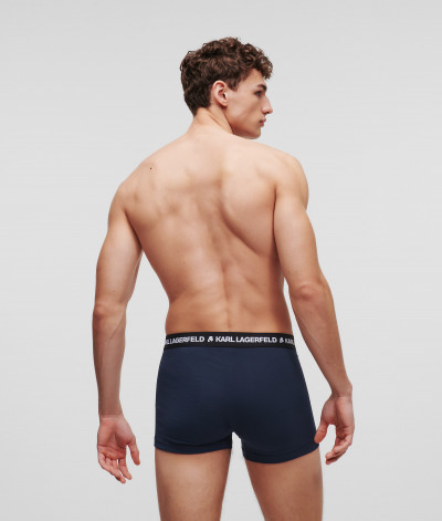SPODNÁ BIELIZEŇ KARL LAGERFELD LOGO TRUNK SET 3-PACK - Fotografia č. 3