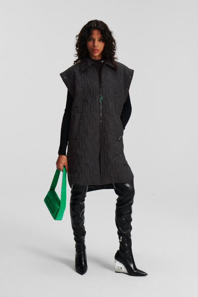 KABÁT KARL LAGERFELD KL LASER QUILTED JACKET - Fotografia č. 4